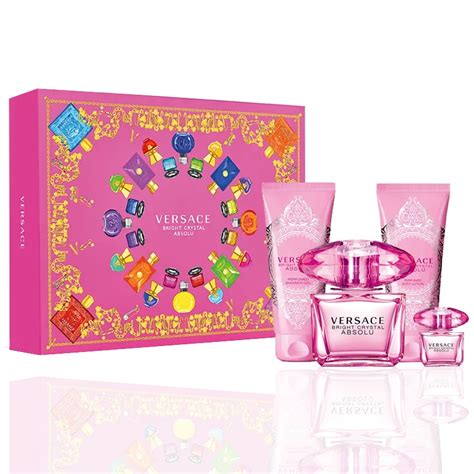 versace absolute|bright crystal absolu gift set.